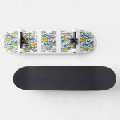 Willekeurige handelingen van aangepaste skateboard (Horizontaal)