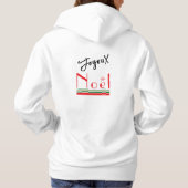 Willekeurige Joyoux Noel Kerst T-Shirt (Achterkant)