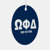 Willekeurige kanselarij met aangepaste foto metalen ornament (Voorkant Rechts)