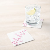 Willekeurige kleur - Script Name Paper Onderzetter (Insitu)