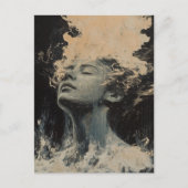 Willekeurige kunst die mijn kat maakte briefkaart (Voorkant)