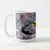willekeurige kunst koffiemok (Links)