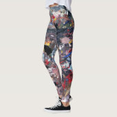 willekeurige kunst leggings (Links)