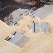 Willekeurige kunst Mijn kat maakte bloemen in mijn Legpuzzel (Zijkant)