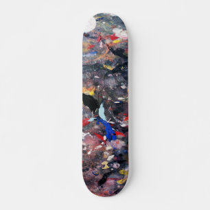willekeurige kunst persoonlijk skateboard