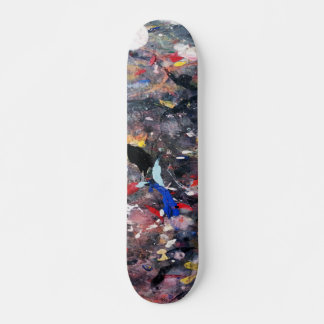 willekeurige kunst persoonlijk skateboard