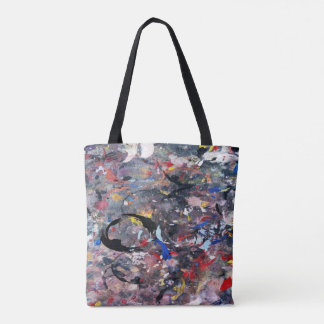 willekeurige kunst tote bag