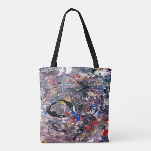 willekeurige kunst tote bag (Achterkant)