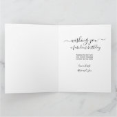 Willekeurige leeftijd 5 Fotocollage Groene aangepa Kaart (Binnen)