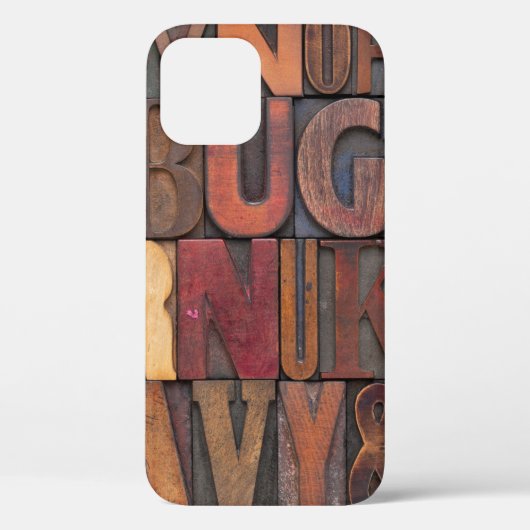 willekeurige letters - letterpershout Case-Mate iPhone case (Achterkant)