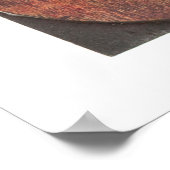 willekeurige letters -  letterpershout poster (Hoek)