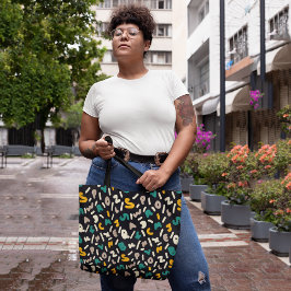 Willekeurige letters tote bag