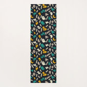 willekeurige letters yogamat (Achterkant)