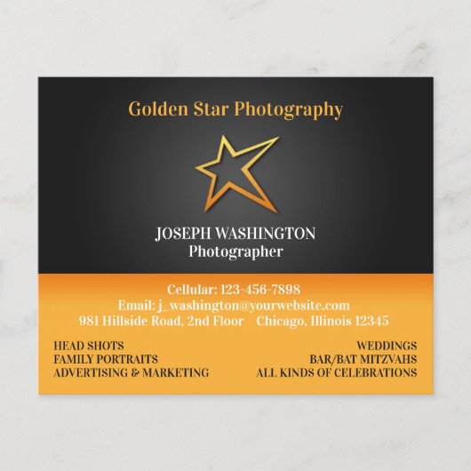 Willekeurige Logo Flyer (Voorkant)