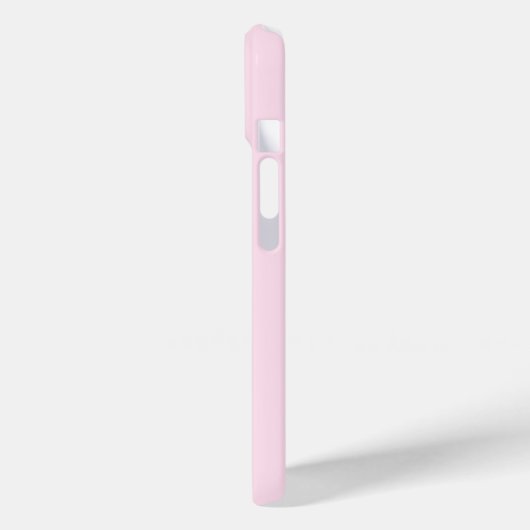 Willekeurige naam | Schattige roze cursief Case-Mate iPhone Case (Achterkant / Links)
