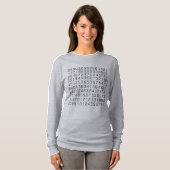 Willekeurige nummers t-shirt (Voorkant volledig)
