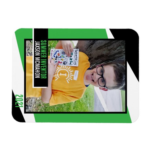 Willekeurige prestatie geen kind achtergelaten gro magneet (Horizontaal)