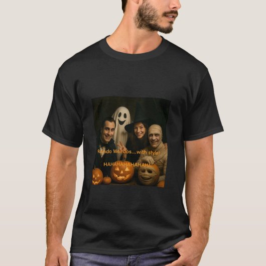 WILLEKEURIGE RARE TYPES T-SHIRT (Voorkant)