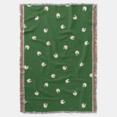 Willekeurige Schattigee Kawaii Skull Stippen donke Deken (Voorkant Verticaal)