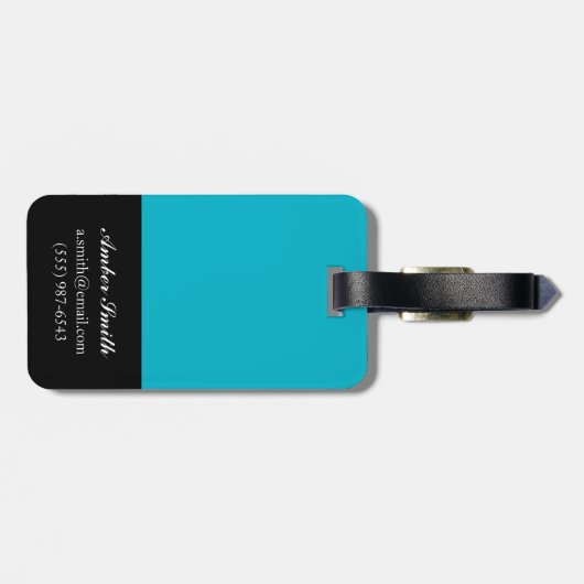 Willekeurige selectie I Bagagelabel (Achterkant horizontaal)