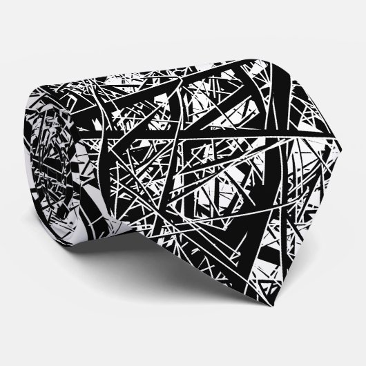 Willekeurige strom stropdas (Opgerold)