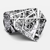 Willekeurige strom stropdas (Opgerold)