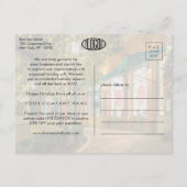 Willekeurige tekst Zakelijk Promotie 2 Foto Vakant Aankondigingskaart (Achterkant)