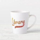 Willekeurige variëteit - Bibliotheek Latte Mok (Rechts)