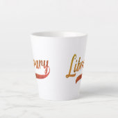 Willekeurige variëteit - Bibliotheek Latte Mok (Voorkant)