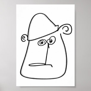 Willekeurige vent poster