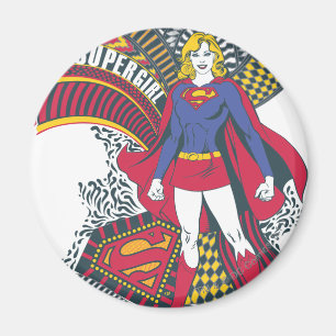 Willekeurige Wereld 1 van Supergirl Magneet