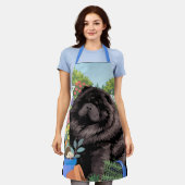 WILLEM de Chow All-Over Print Schort (Gedragen)