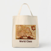 Willem Janszoon Blaeu Old German Map Collectie Tote Bag (Voorkant)