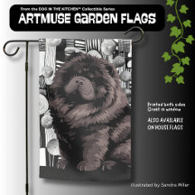 WILLEM zwarte chow - ArtMuse PORTAL Serie