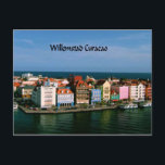 Willemstad Curacao Briefkaart<br><div class="desc">Het waterfront in Willemstad Curacao</div>
