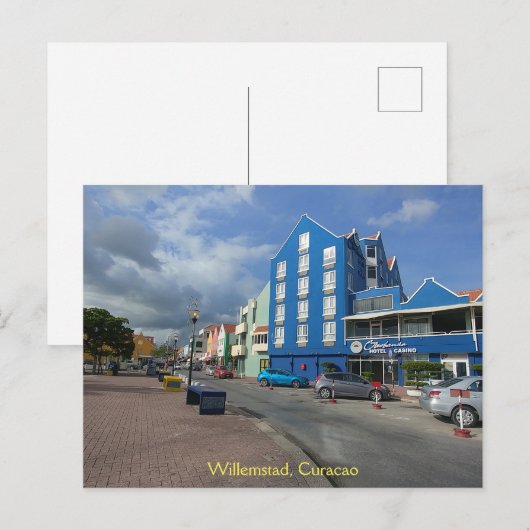 Willemstad, Curaçao Briefkaart (Voorkant / Achterkant)