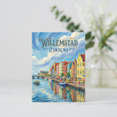 Willemstad Curaçao Briefkaart (Staand voorkant)