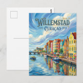 Willemstad Curaçao Briefkaart (Voorkant / Achterkant)