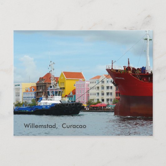 Willemstad, Curacao Briefkaart (Voorkant)