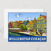 Willemstad Curaçao Caribbean Zee Curaçao Briefkaart (Voorkant / Achterkant)