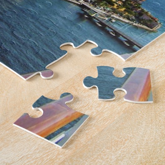 Willemstad Curacao Legpuzzel (Zijkant)