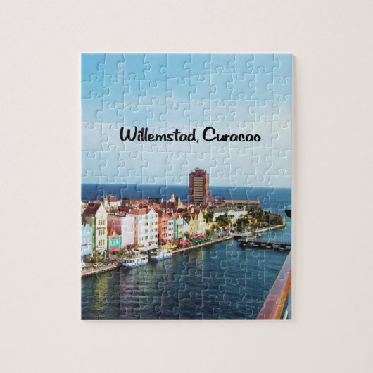 Willemstad Curacao Legpuzzel (Verticaal)