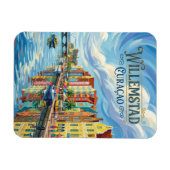 Willemstad Curaçao Magneet (Horizontaal)