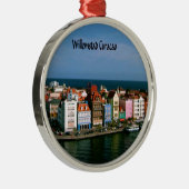 Willemstad Curacao Metalen Ornament (Rechts)