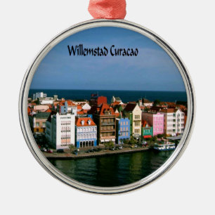 Willemstad Curacao Metalen Ornament