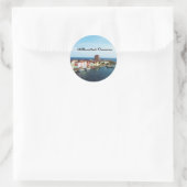 Willemstad Curacao Ronde Sticker (Tas)