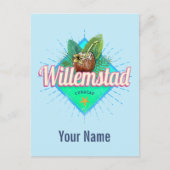 Willemstad Curacao Vacation Caribisch gebied Feestdagenkaart (Voorkant)