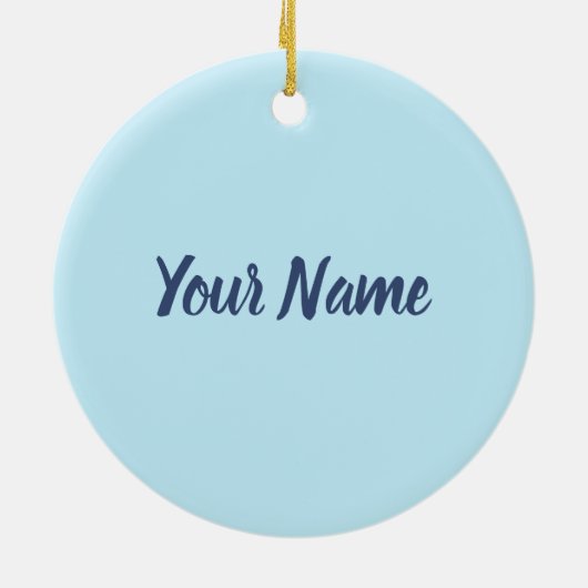 Willemstad Curacao Vacation  Caribisch gebied Keramisch Ornament (Achterkant)