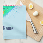 Willemstad Curacao Vacation  Caribisch gebied Theedoek (Quarter Fold)