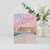 Willemstad: De kleurrijke schoonheid van Curaçao Briefkaart (Staand voorkant)